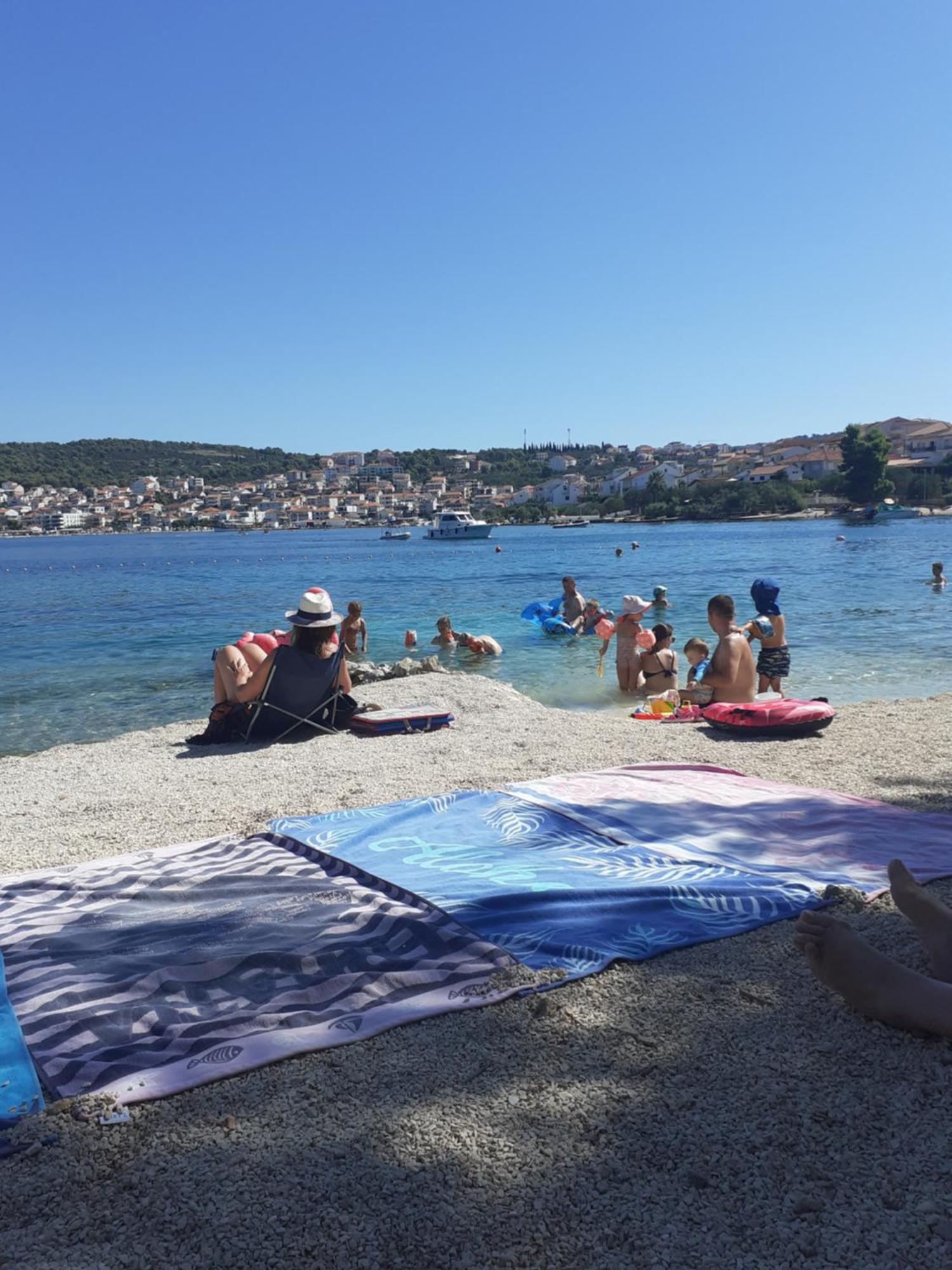 Apartman Pontis Okrug Gornji Trogir Dış mekan fotoğraf